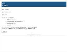 Tablet Screenshot of mywin.kccworld.co.kr